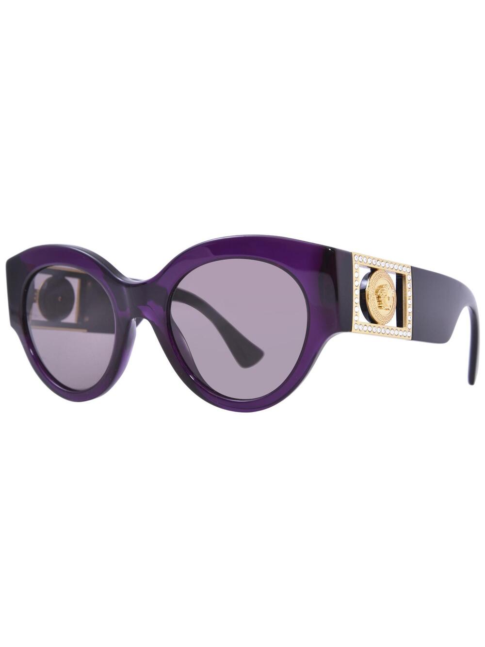 Versace Sunglasses Women's Transparent #265708V10B